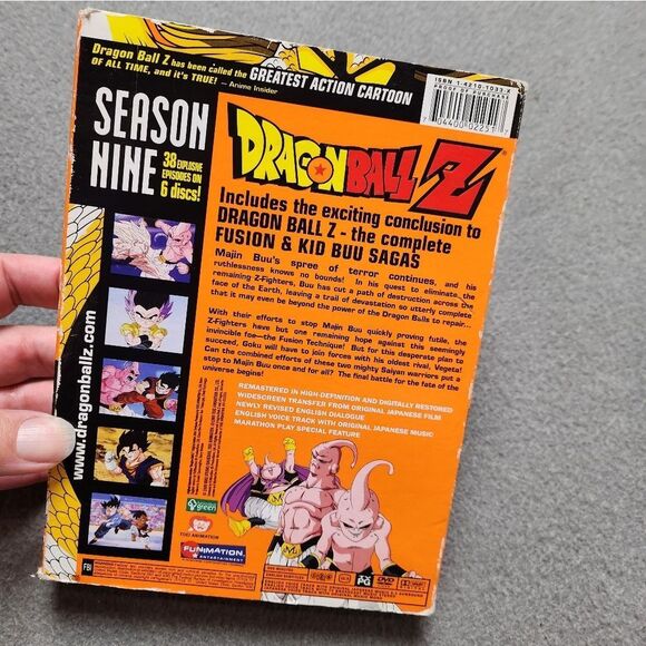 Dragon Ball Z Digitally Remastered Dvd Set Season 9 - Picture 2 of 7